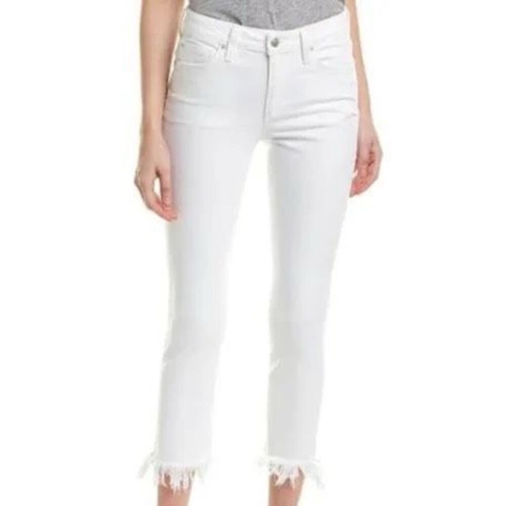 Joes Jeans White The Icon Mid Rise Skinny Jeans- Women’s 31